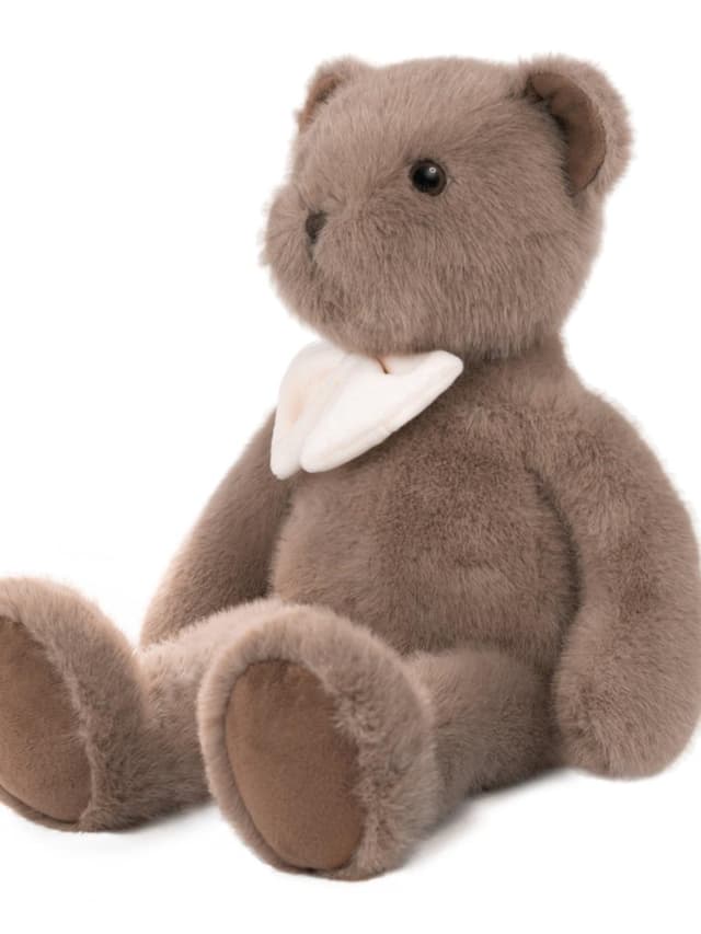 Мягкая игрушка Пушистый Мишка Брауни с бантом