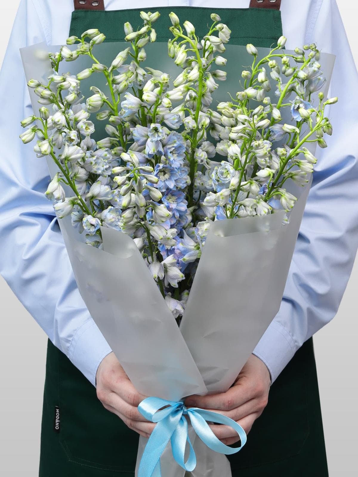 Букет из Дельфиниума 15 шт «Летний Дождь»