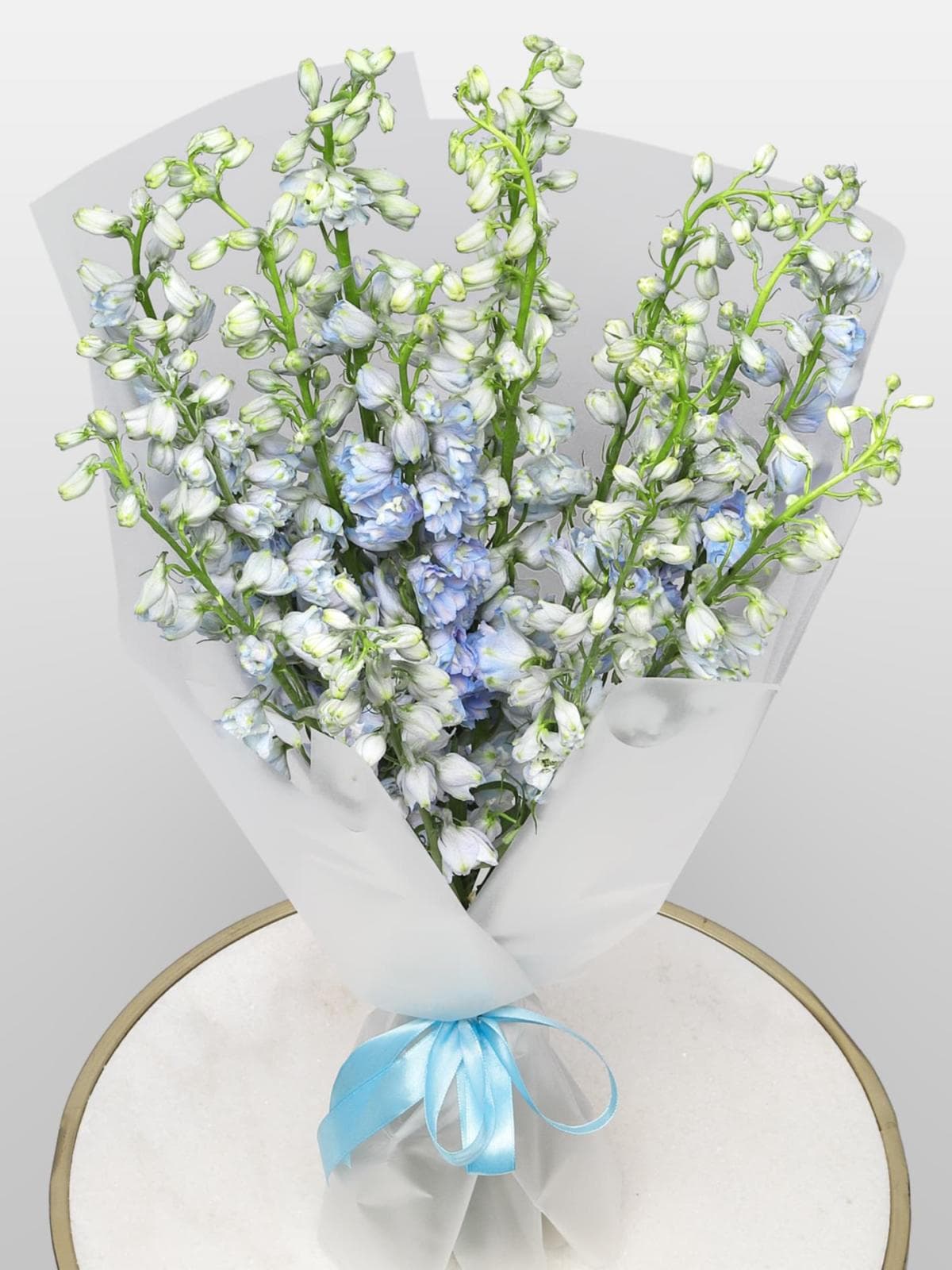 Букет из Дельфиниума 15 шт «Летний Дождь»