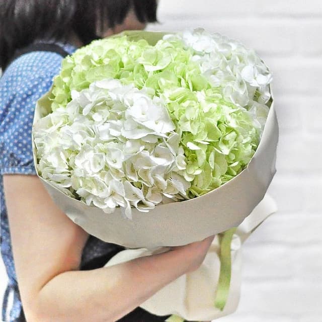 Букет из Гортензий «Эльза»