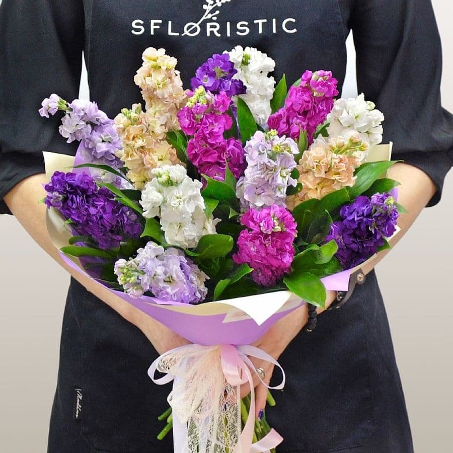 Букет Маттиол «Летнее пробуждение»