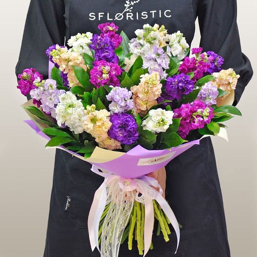 Букет Маттиол «Летнее пробуждение»