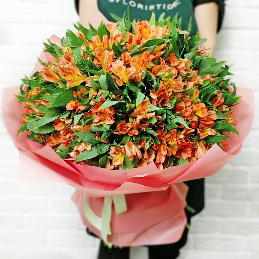 Букет Альстромерий «Оранжевый»