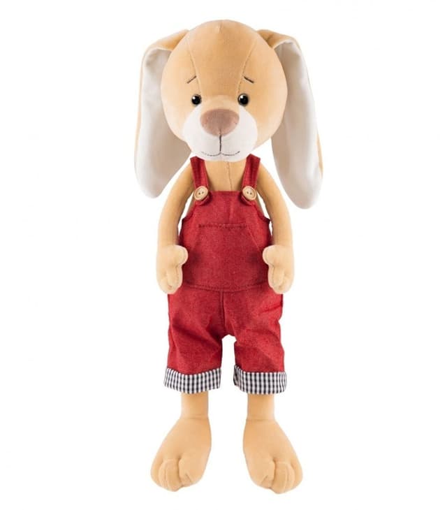 Мягкая Игрушка Кролик Зак в Комбезе