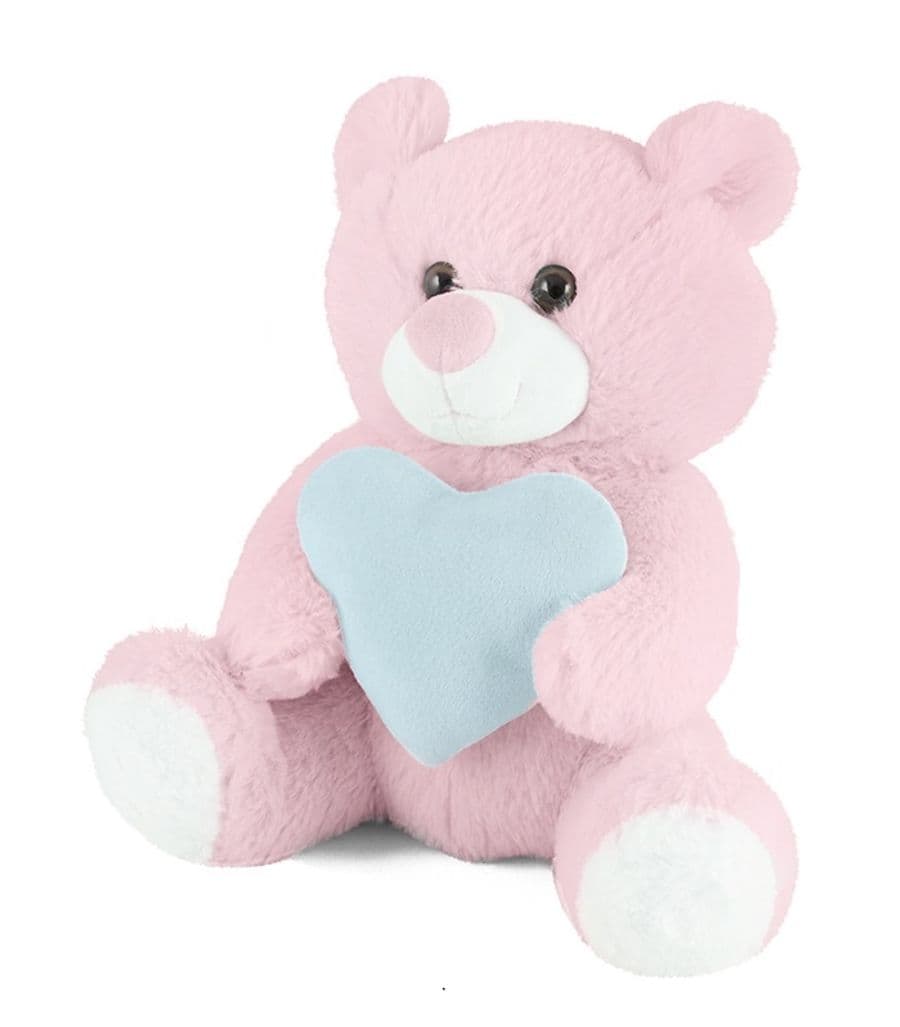 Мягкая Игрушка Мишка с Голубым Сердечком