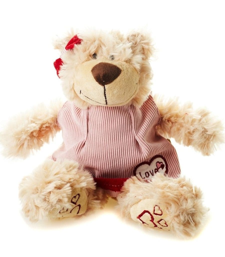 Мягкая Игрушка Мишка Миа в Одежде