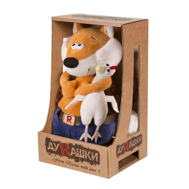 Мягкая Игрушка Ловкий Лис и Курица