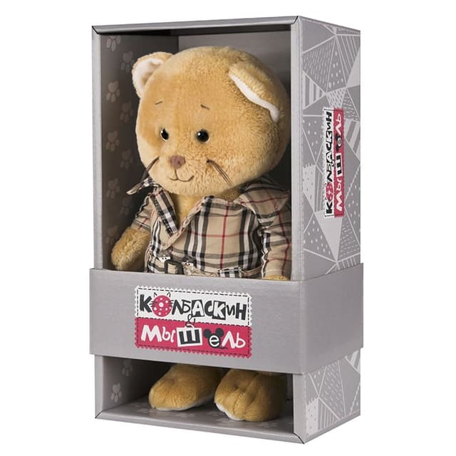 Мягкая Игрушка Колбаскин в Плаще