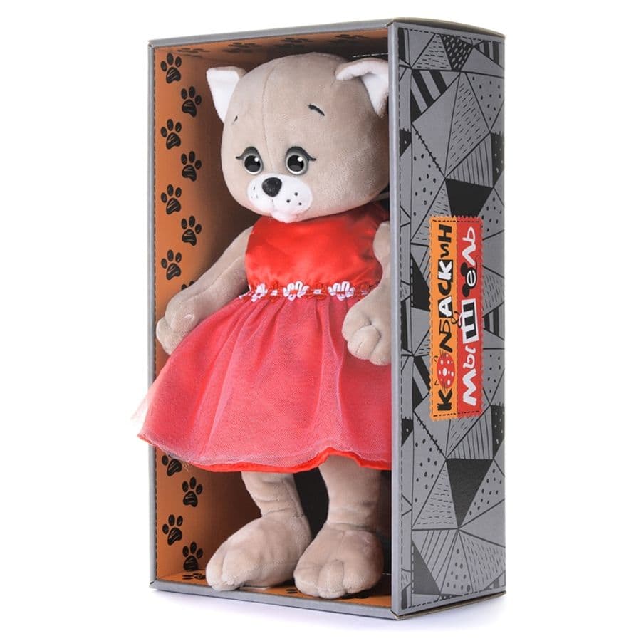 Мягкая Игрушка Мышель в Красном Платье