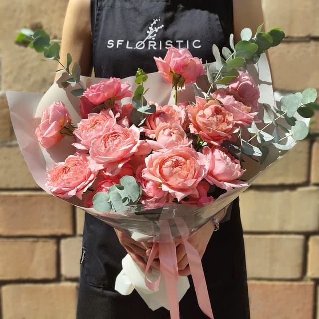 Букет из Роз Кустовых «Джульетта»