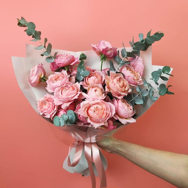 Букет из Роз Кустовых «Джульетта»