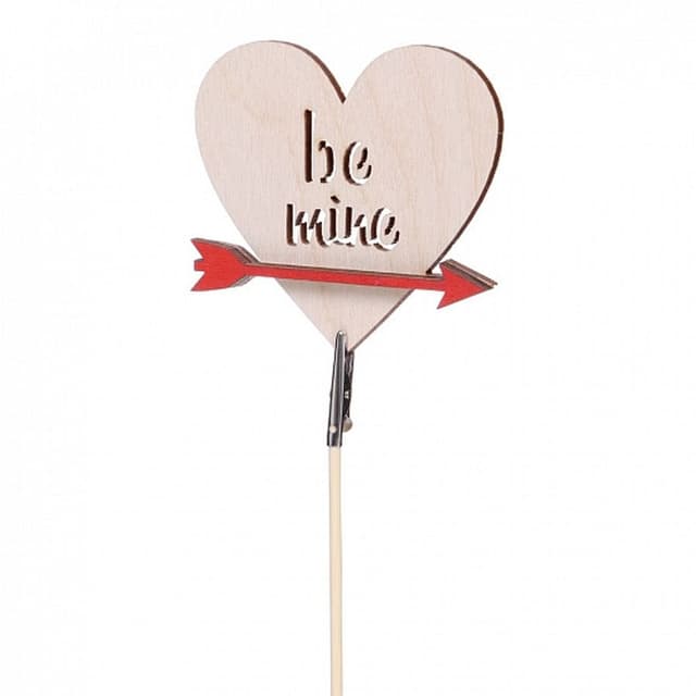 Топпер обычный "Будь моей" красный