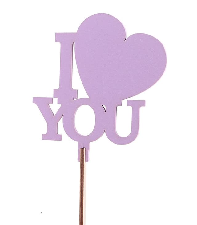 Топпер "С любовью" №47 сиреневый