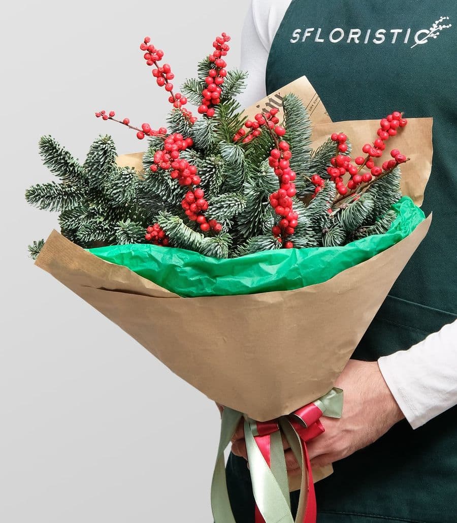 Букет из Нобилиса «Чудесный Лес»