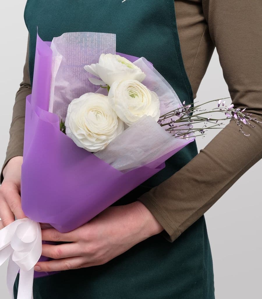 Букет из Ранункулюсов «Летний Рассвет»