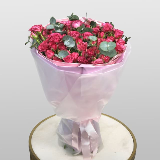 Букет из кустовых Роз «Розовый аромат»