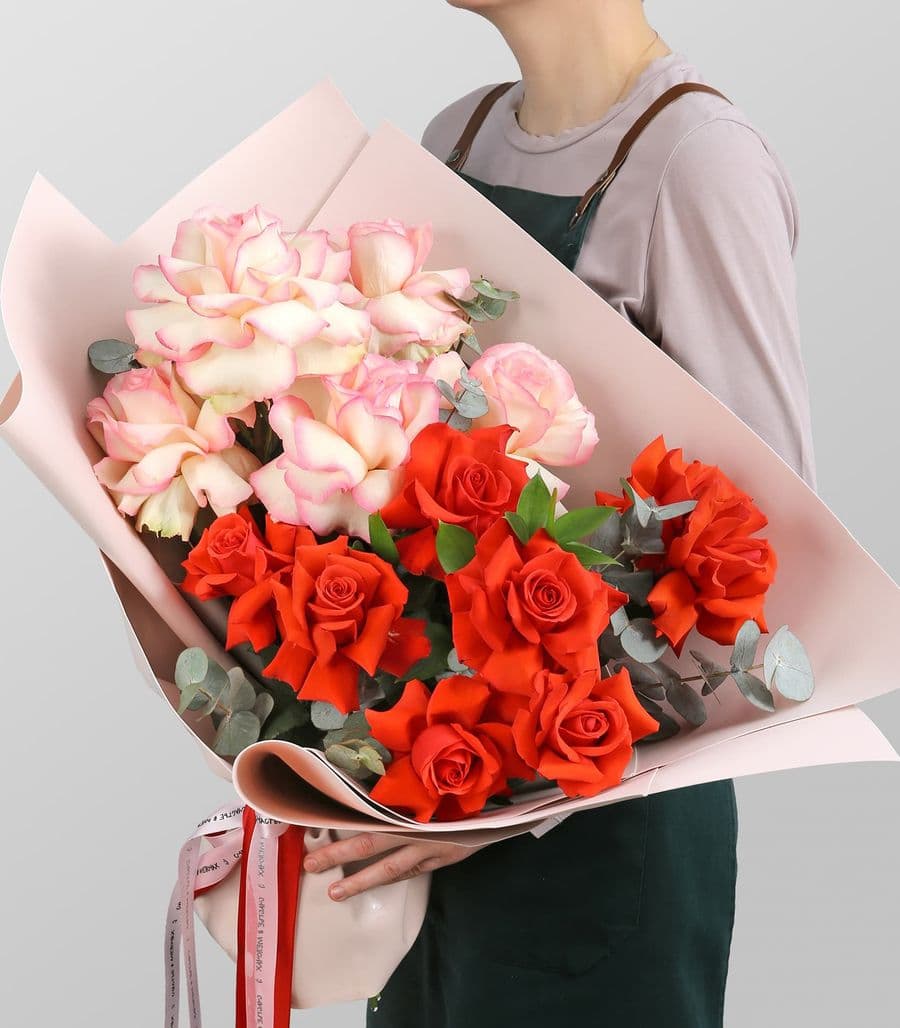 Букет Роз Эквадор «Ты прекрасна»