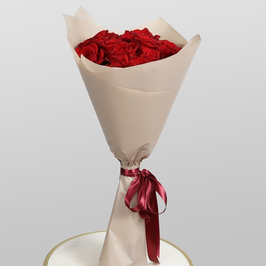 Букет из 25 Роз Эквадор «Прекрасное мгновение»