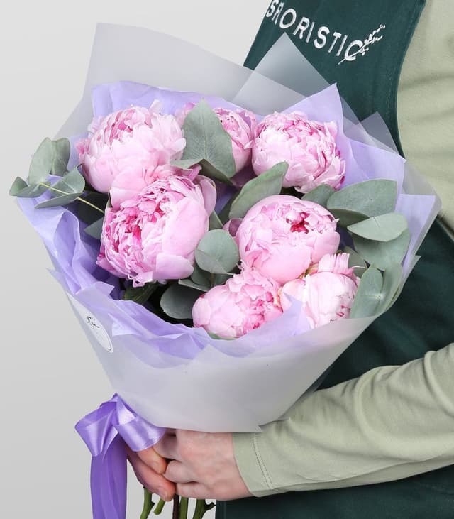 Букет из Пионов «Рапсодия»