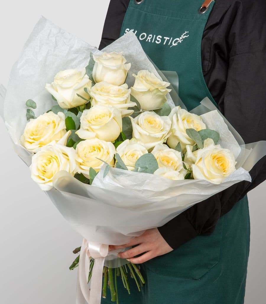 Букет из Роз Эквадор «Нежные Сны»