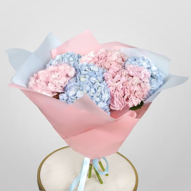 Букет из Гортензий «Сказка о цветах»