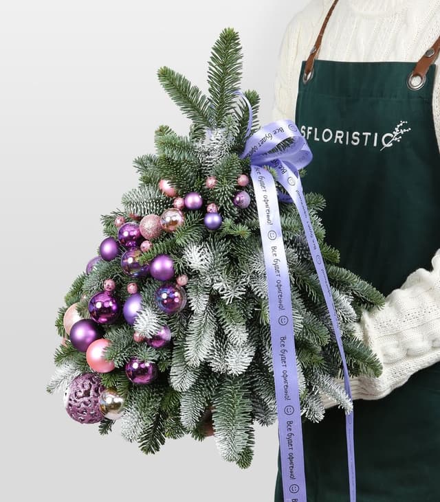 Новогодняя Ель «Аметистовая сказка»