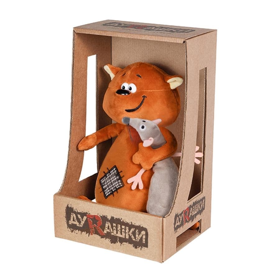 Мягкая Игрушка Котэ и Мышка