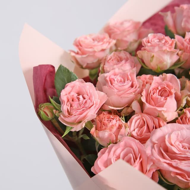 Букет кустовых Роз «Тонкий аромат»