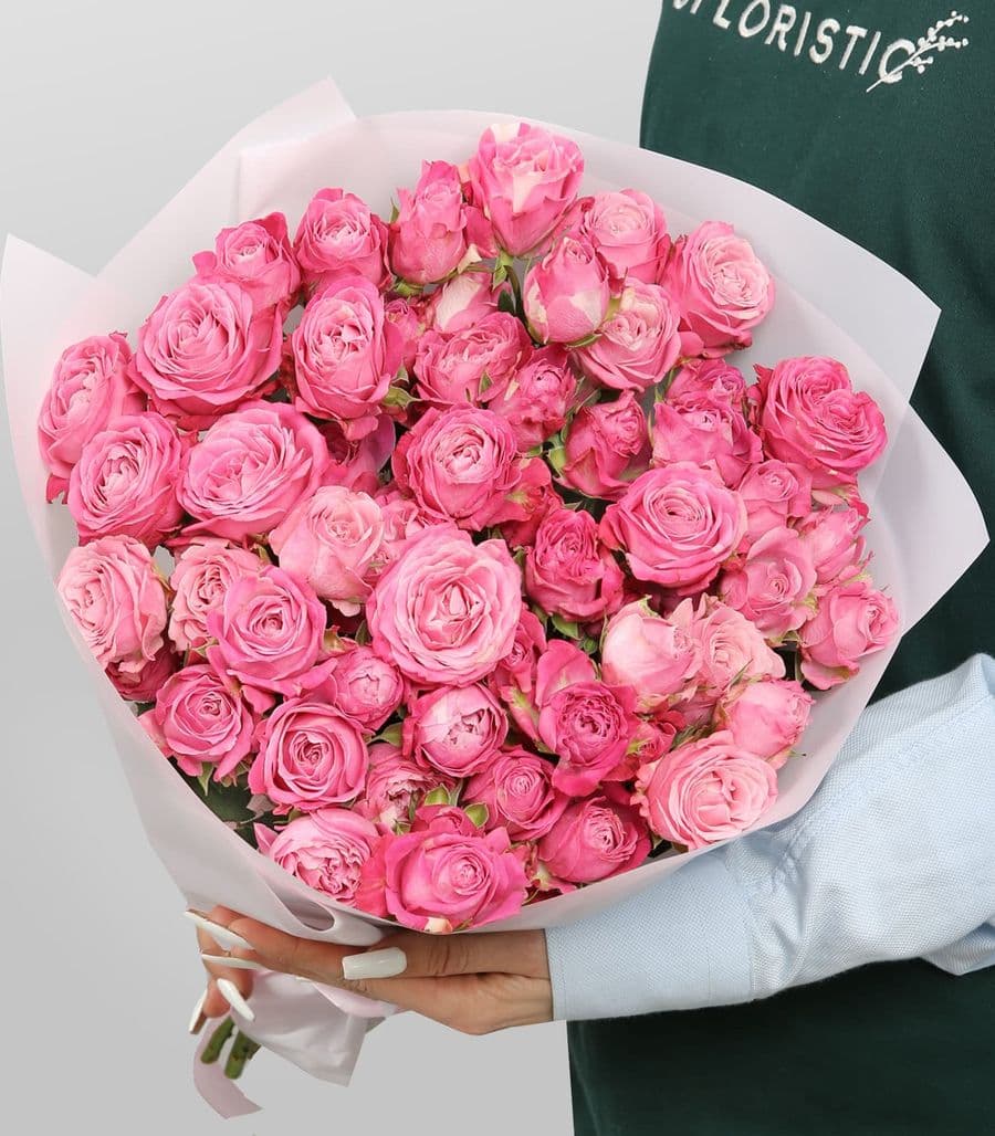 Букет Пионовидных Роз «Ренессанс»