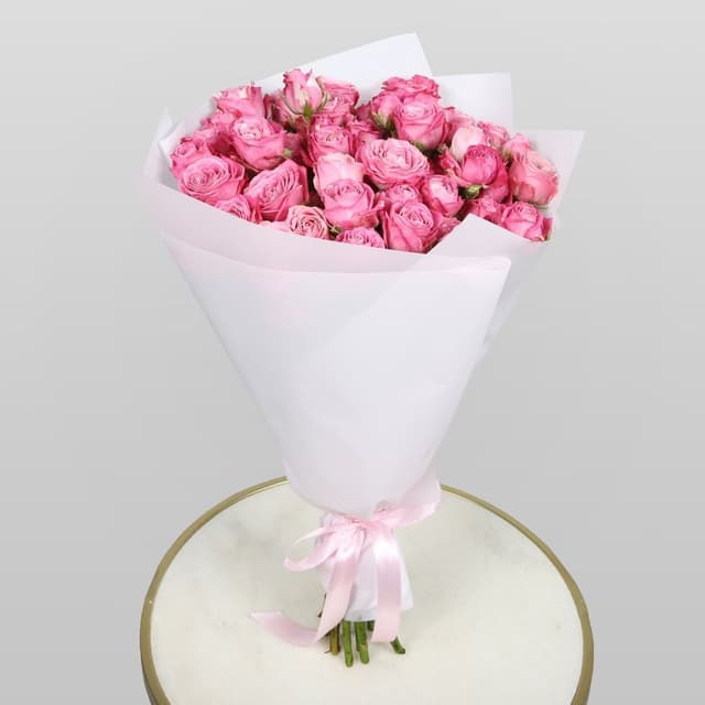 Букет Пионовидных Роз «Ренессанс»