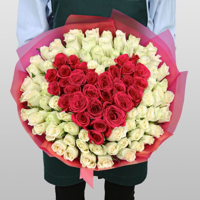 Букет Роз Кения «Цветочное признание»