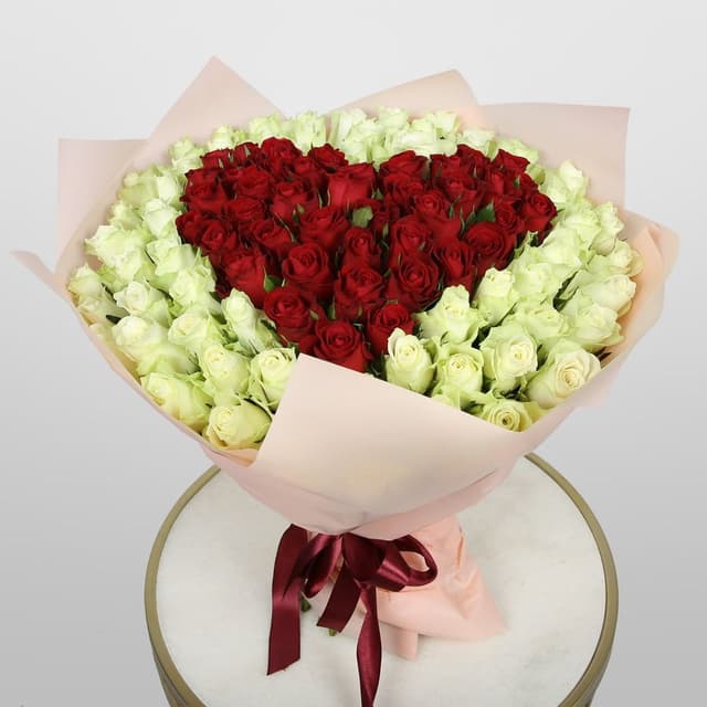 Букет Роз Кения «Яркое чувство»