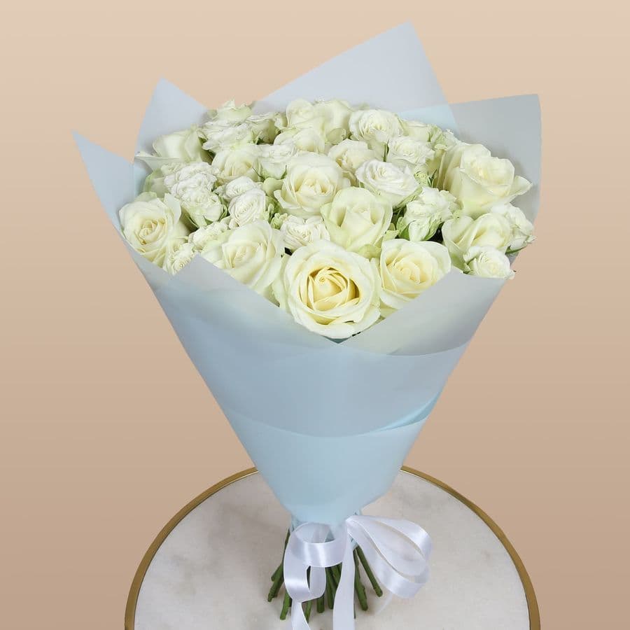 Букет из Роз «Сердце ангела»