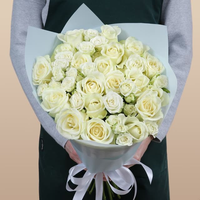 Букет из Роз «Сердце ангела»