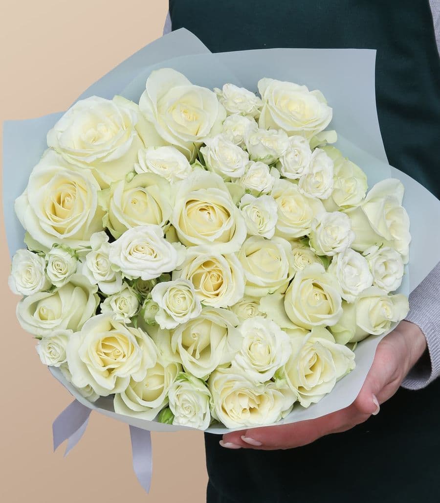 Букет из Роз «Сердце ангела»