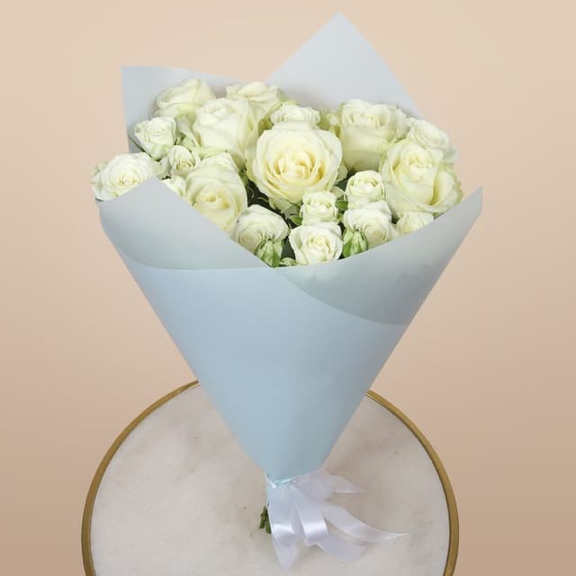 Букет из Роз «Хрустальная сказка»