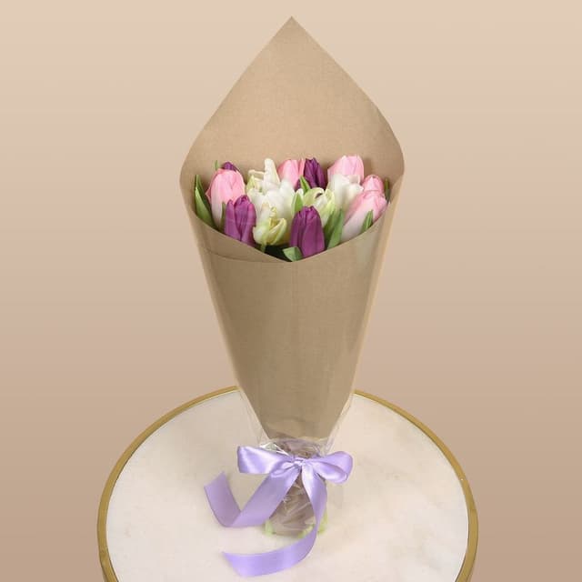 Букет Тюльпанов «Простое счастье»