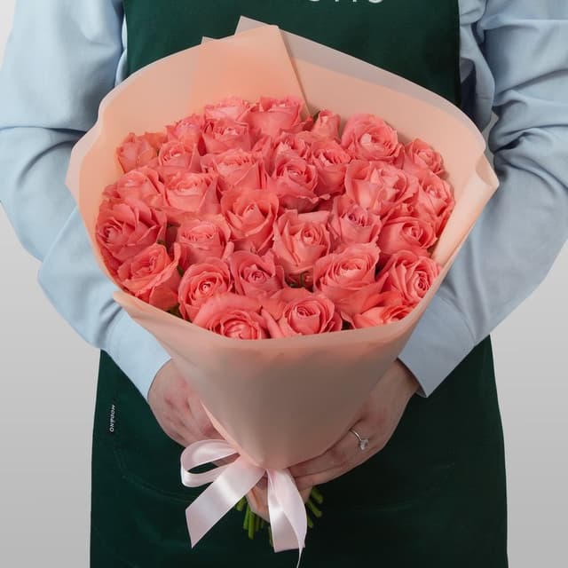 Букет Роз Кения 31 шт «Радость момента»