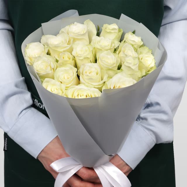 Букет Роз Кения 15 шт «Письмо без слов»