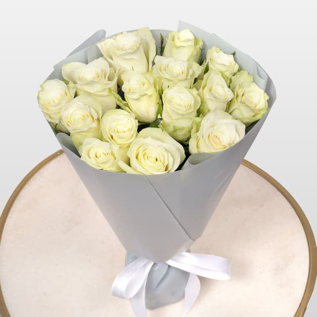 Букет Роз Кения 15 шт «Письмо без слов»