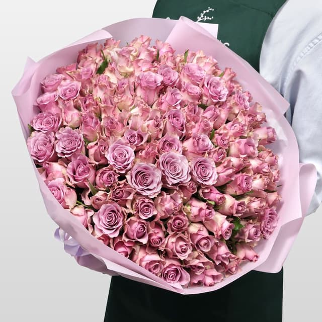 Букет Роз Кения 101 шт «Мистический Цветок»