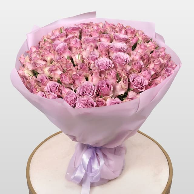 Букет Роз Кения 101 шт «Мистический Цветок»