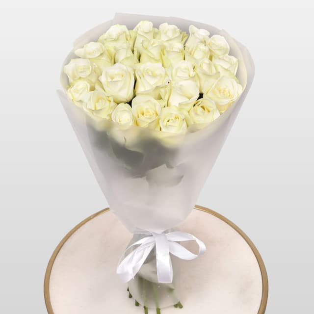 Букет Роз Кения 60 см 25 шт «Простое чудо»