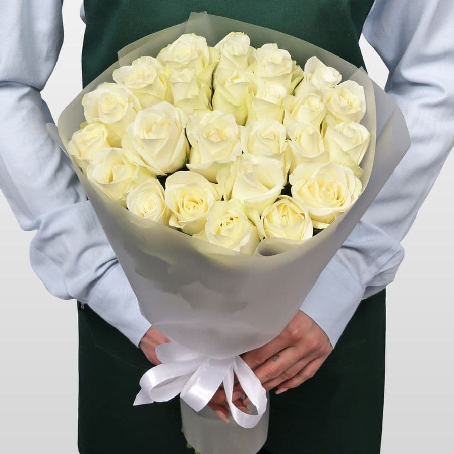 Букет Роз Кения 60 см 25 шт «Простое чудо»