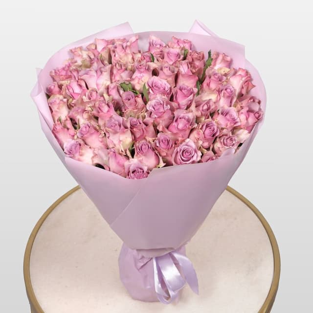 Букет Роз Кения 51 шт «Мистик Роуз»
