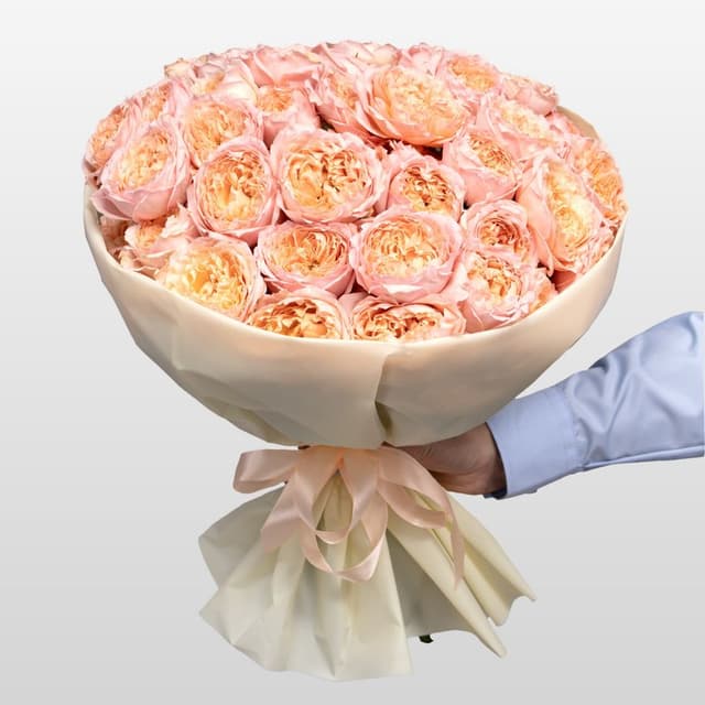 Букет из кустовых Роз Джульетта «Розовый сон»