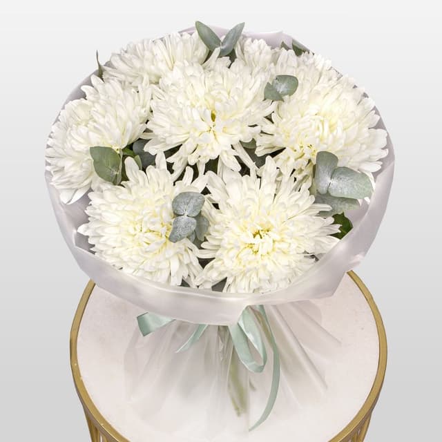 Букет Хризантем «Глоток воздуха»