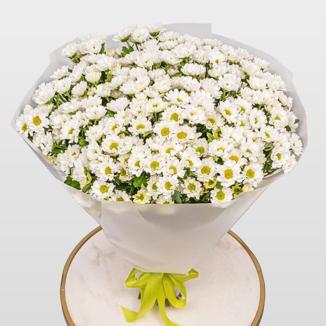 Букет Хризантем Сантини «Нежный день»