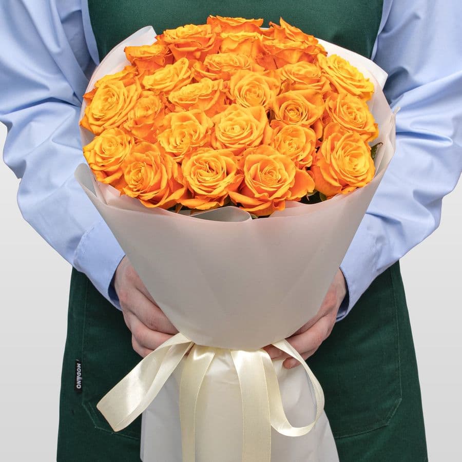 Букет из Роз Элиганс 25 шт «Энергия Счастья»