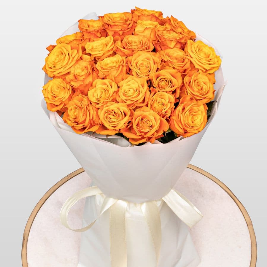 Букет из Роз Элиганс 25 шт «Энергия Счастья»